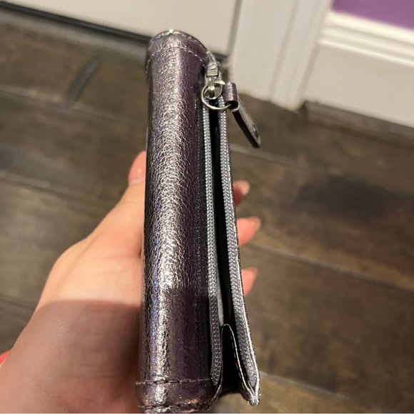 Coach Metallic Wallet - Picture 3 of 8